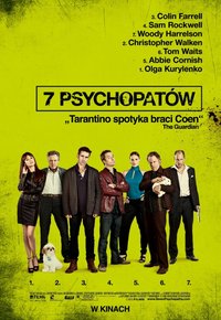Plakat Filmu 7 psychopatów (2012)